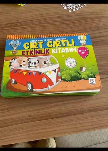 Cırt Cırtlı Etkinlik Kitabım 16-24 Ay