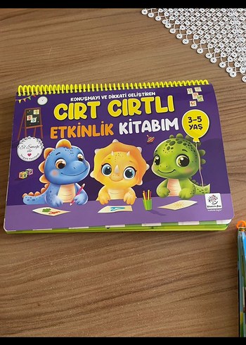 Cırt Cırtlı Etkinlik Kitabım 3-5 Yaş