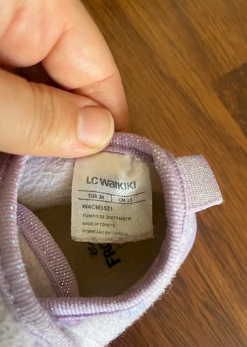 Kız Çocuk Mor Baskılı Sıcak Ev Terliği - Görsel 4