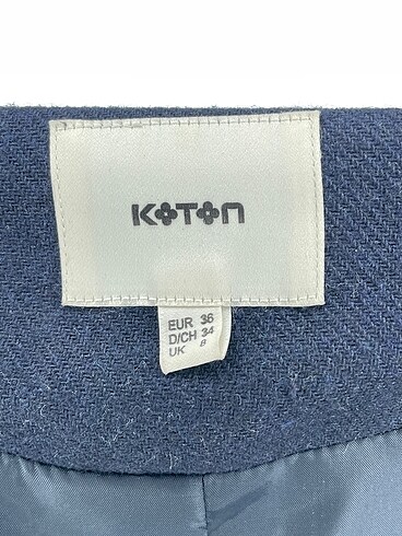 36 Beden lacivert Renk Koton Blazer %70 İndirimli.