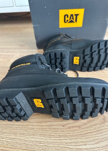 Siyah Caterpillar Kadın Erke Bot - Görsel 4