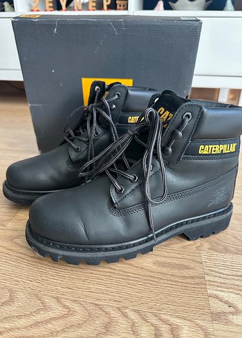 Siyah Caterpillar Kadın Erke Bot - Görsel 3