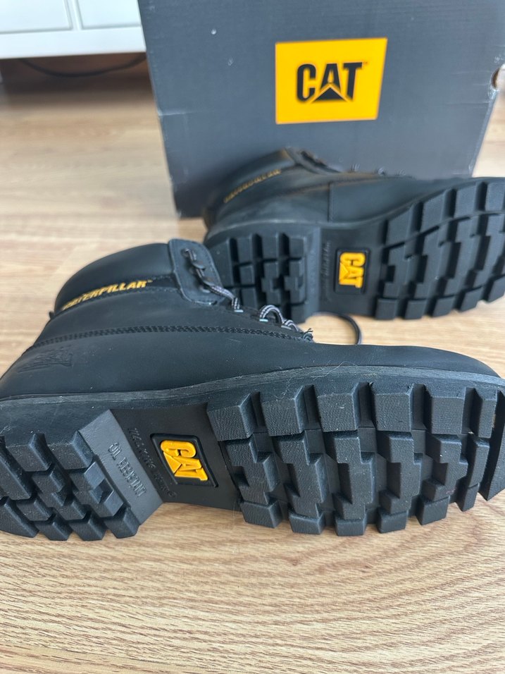 Siyah Caterpillar Kadın Erke Bot - Görsel 4