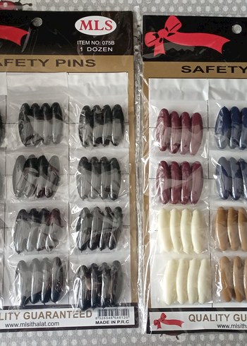 Eşarp Klipsi 1 adet 6 TL paket 72 TL - Görsel 2