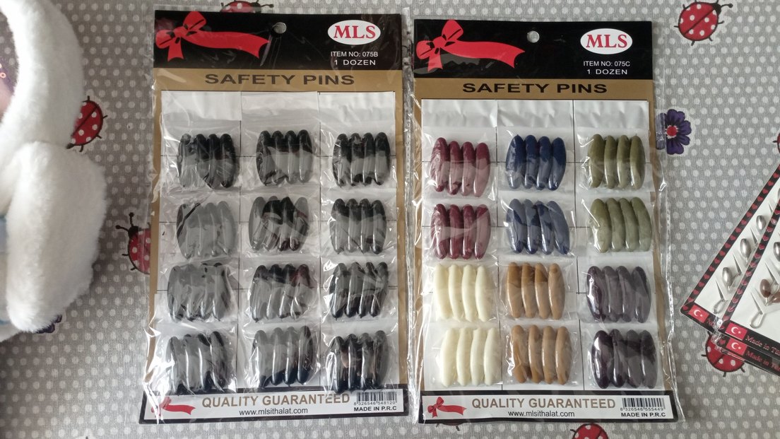 Eşarp Klipsi 1 adet 6 TL paket 72 TL - Görsel 2