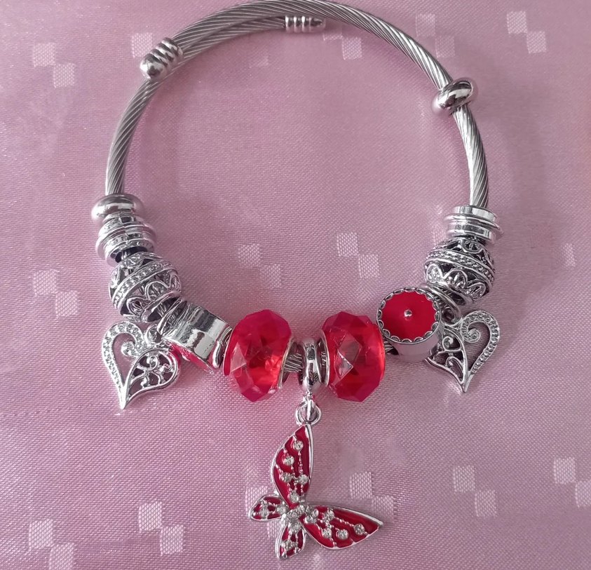 çelik Pandora bileklik - Görsel 2