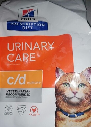 Hills urinary cure Kedi Maması ve Urinary Tedavisi Malzemeleri 