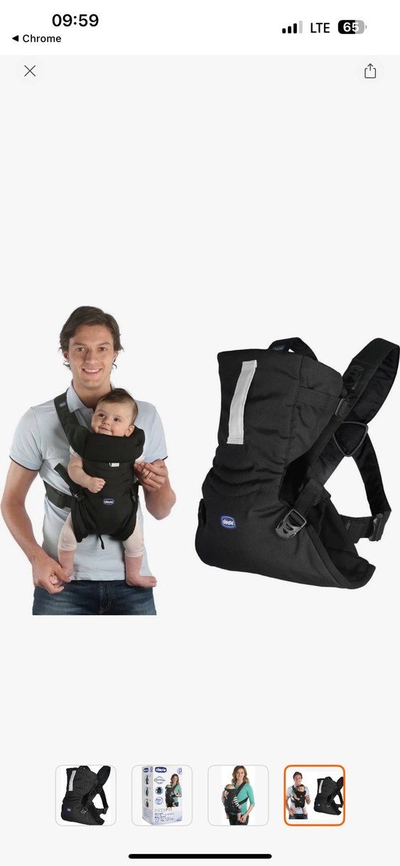 Siyah Bebek Taşıyıcı - Görsel 2