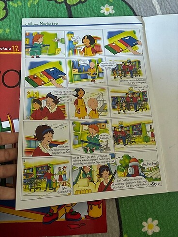 Beden Renk Caillou evde anaokulu konuşan kalem set