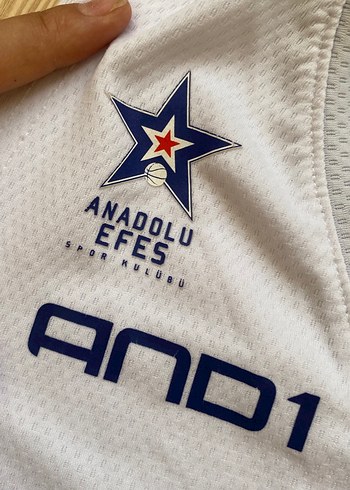 s Beden Anadolu Efes Beyaz Atlet Formasıı