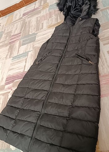 Şişme uzun yelek 