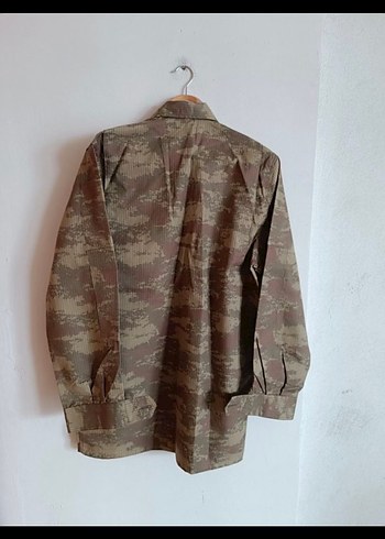 Erkek Kamuflaj Düğmeli Gömlek - Görsel 2
