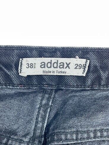 34 Beden siyah Renk Addax Jean / Kot %70 İndirimli.