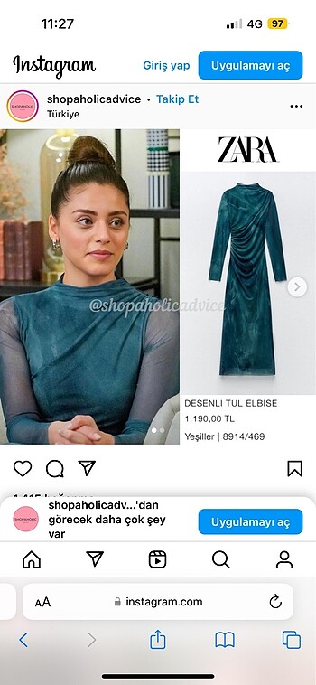 Tül elbise