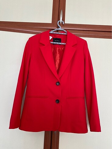 Kırmızı Blazer Ceket