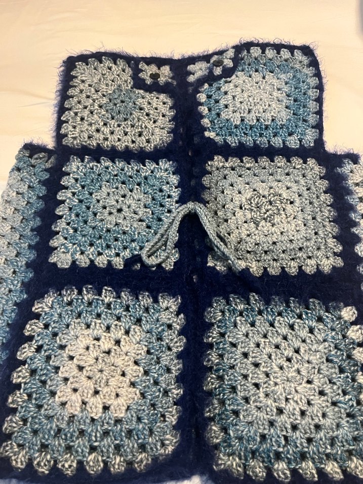 Motifli yelek - Görsel 2