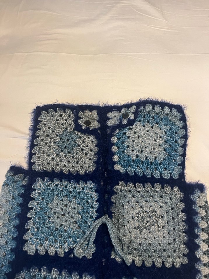 Motifli yelek - Görsel 3