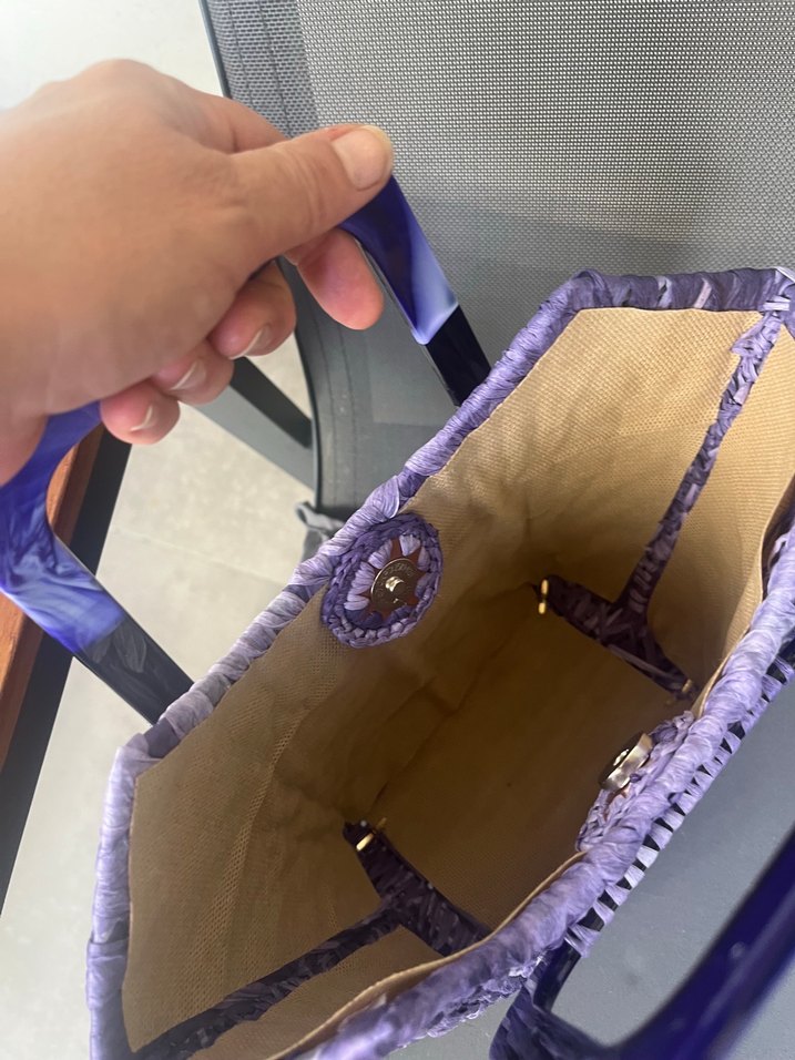 Rafya ipten Kadın Çanta - Görsel 5