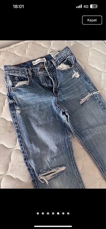 stradivarius straight jean