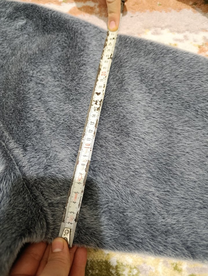 Gri Kemerli Uzun Kaban - Görsel 2