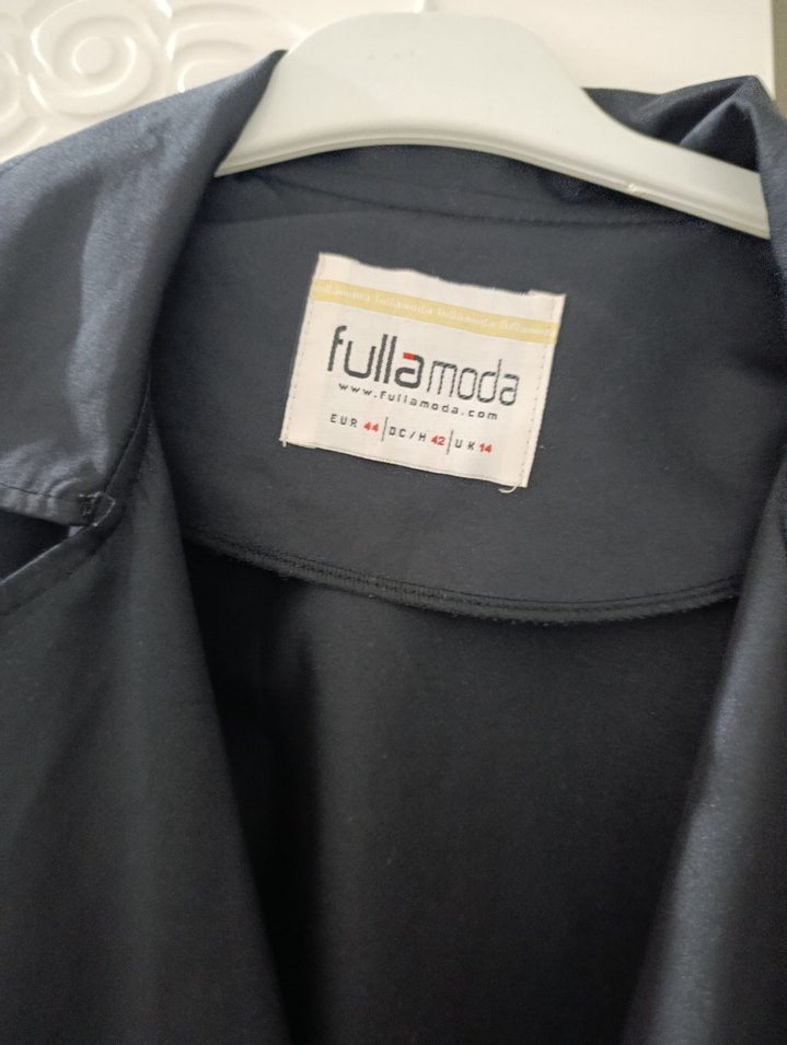 Klasik Siyah Kadın Trençkot - Görsel 5