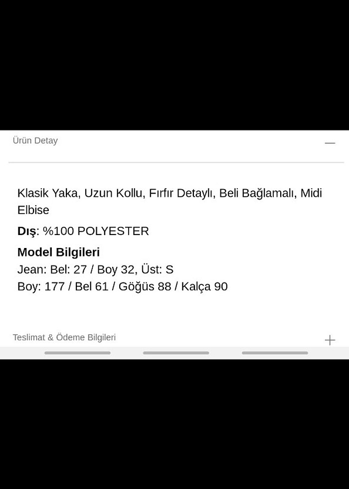 Koton elbise sorunu yoktur artık bana olmadığı için satıyorum te - Görsel 5