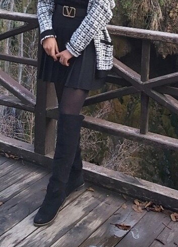 siyah mini etek - Görsel 2