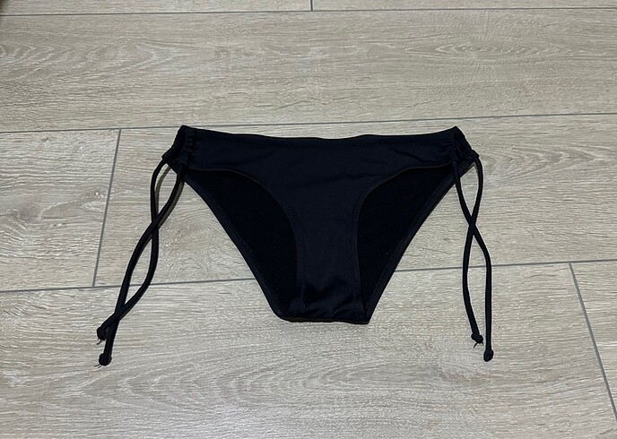 s Beden çeşitli Renk Önden fermuarlı straplez bikini takımı