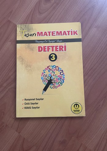 Tasarı matematik defteri