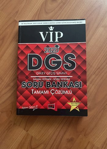 2020 VIP DGS Sayısal ve Sözel Yetenek Soru Bankası