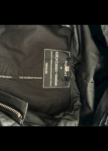 Kadın Siyah  Uzun Boy Yağmurluk - Görsel 2