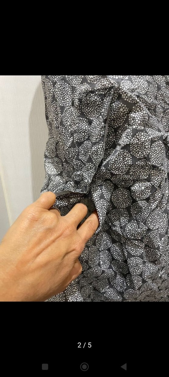 Gri Uzun Kadın Yağmurluk Kapüşonlu panco - Görsel 2