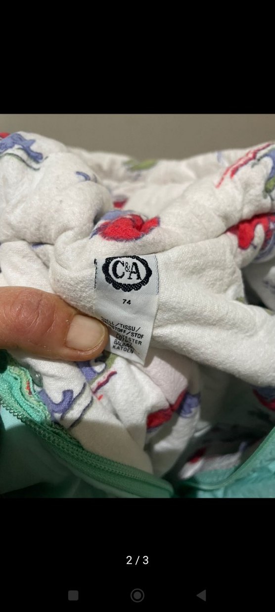 Turkuaz Bebek Erkek Polar Mont - Görsel 2