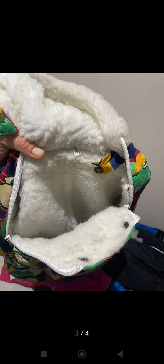 Renkli Kürklü Bebek Erkek Tulum - Görsel 2