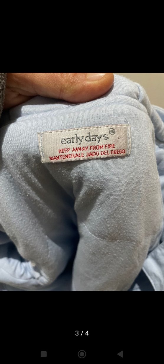 Gri Erkek Bebek Fermuarlı Tulum - Görsel 3