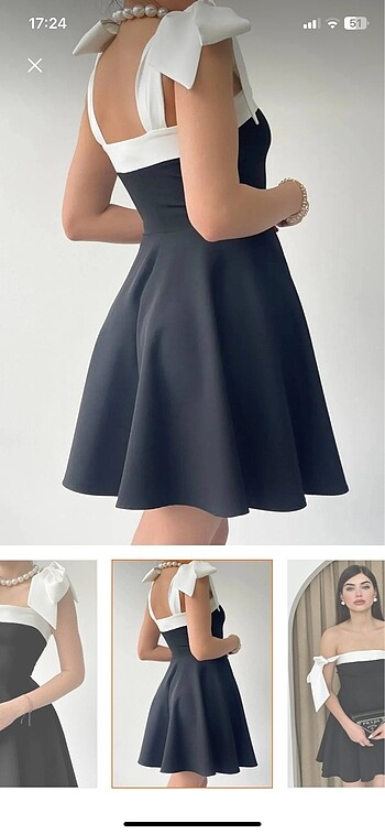 44 Beden Mini elbise
