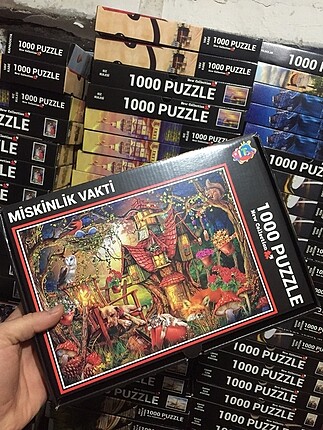 Miskinlik Vakti 1000 parça puzzle