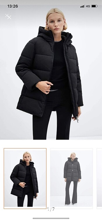 kapitone anorak mont