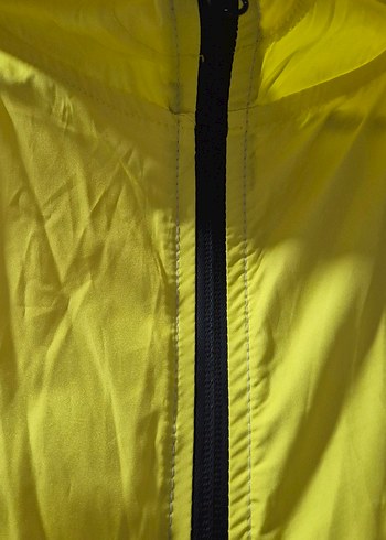 Uzun Beyaz Kadın Yağmurluk Yüksek Yaka - Görsel 4