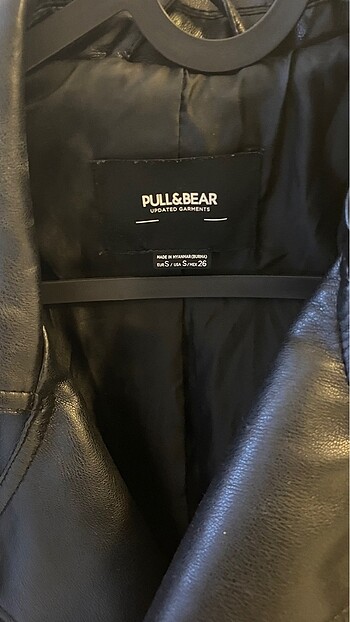 Pull and Bear Deri ceket