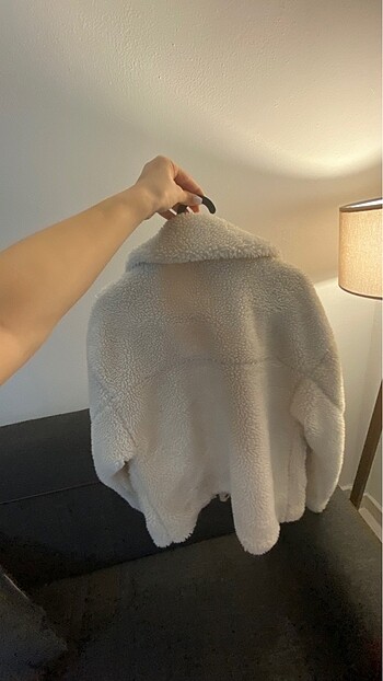 Pull and Bear Peluş mont