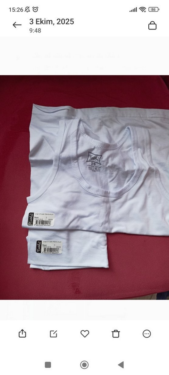 Beyaz Erkek çocuk tutku Atlet - Görsel 2