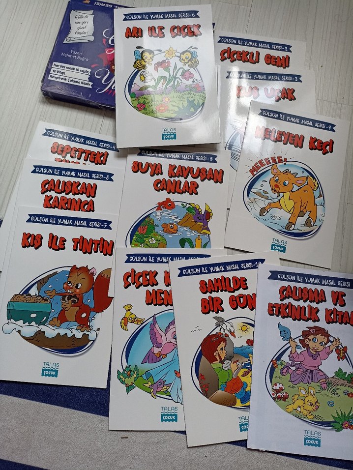 Gülsün ile Yumak Rengârenk Çalışma Kitabı Seti - Görsel 3