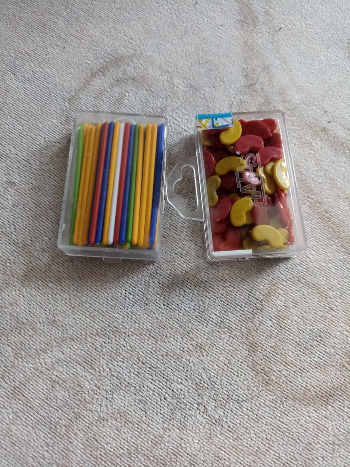 Renkli Sayı Fasulyesi ve Çubuk Seti - Görsel 2