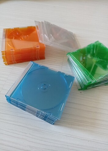 Ikea 10 adet CD DVD kutusu 