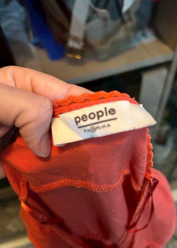 Nar çiçeği gömlek elbise - Görsel 6