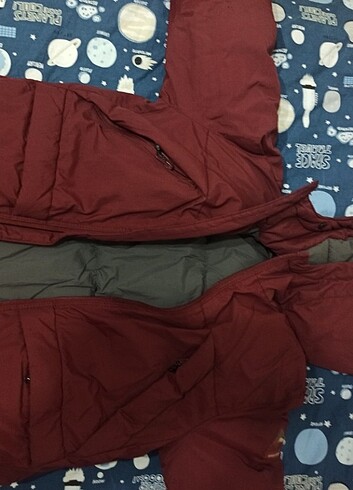 9 Yaş Beden bordo Renk Çocuk montu