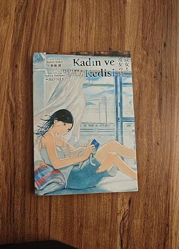 kadın ve kedisi 