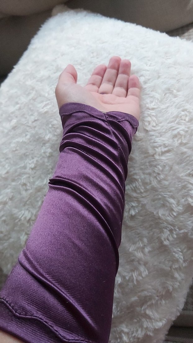 coquette lolita  pinteres  saten eldiven - Görsel 3