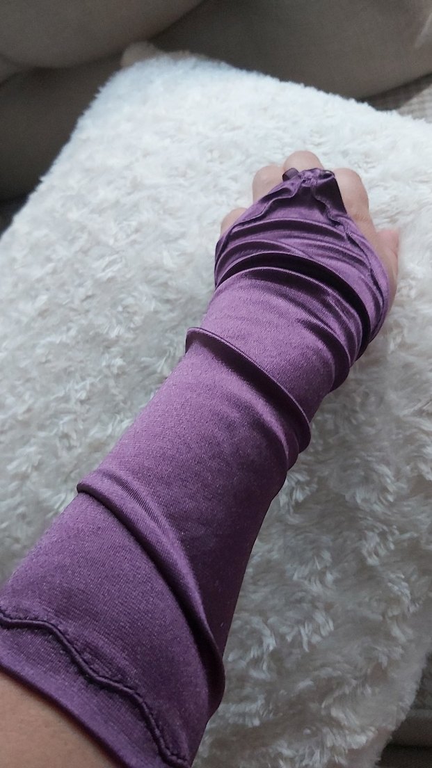 coquette lolita  pinteres  saten eldiven - Görsel 2